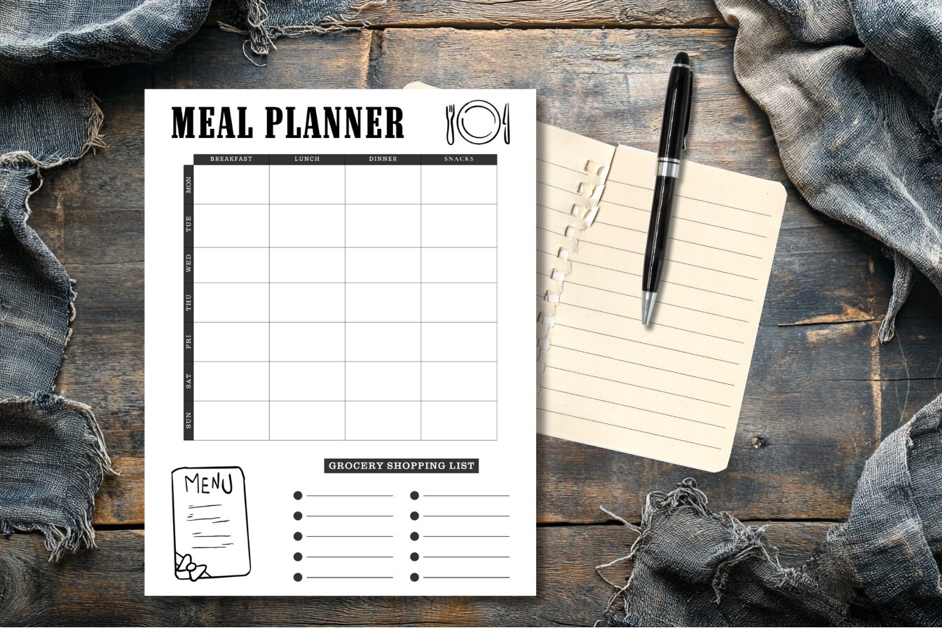 Free Weekly Meal Planner to Simplify Dinner Time