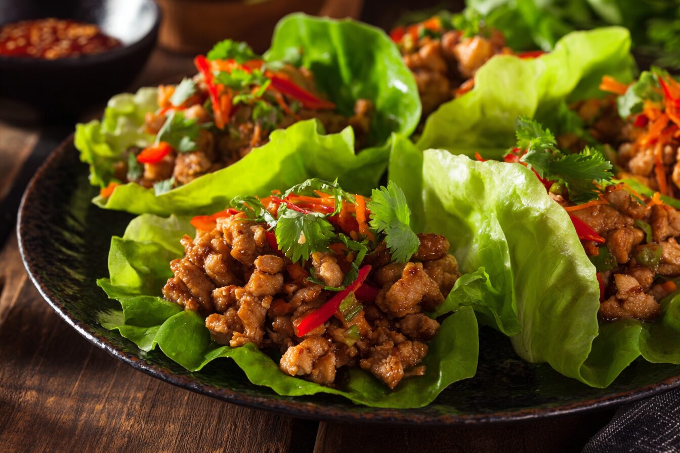Chicken Lettuce Wraps