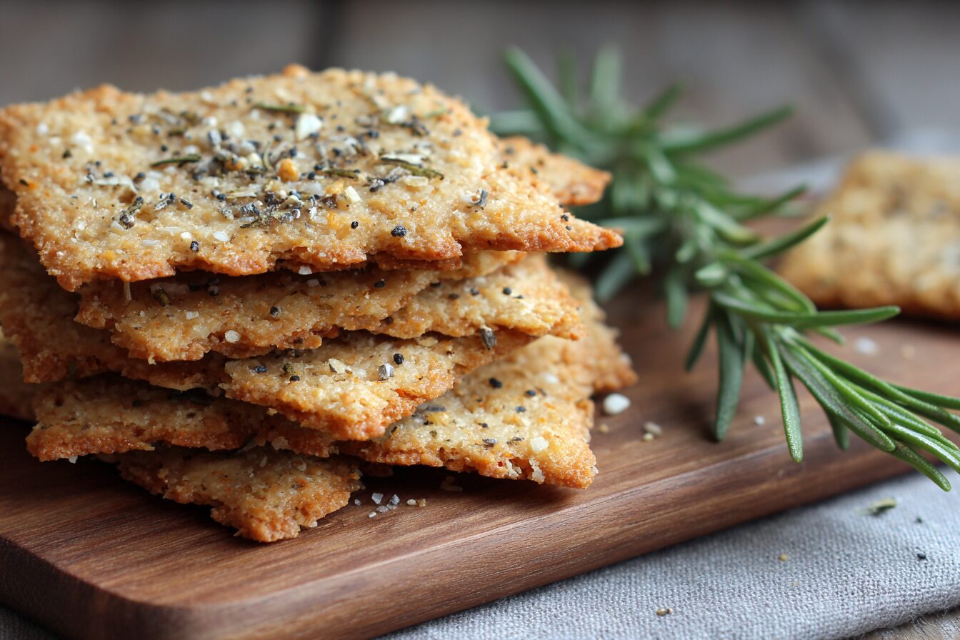 Almond Flour Crackers