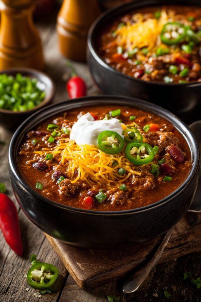 Classic Slow Cooker Beef Chili Recipe